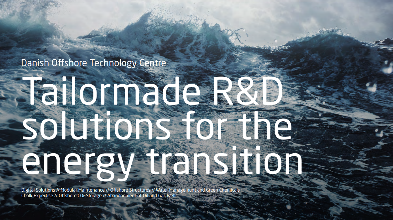 Tailormade R&D solutions for the energy transition